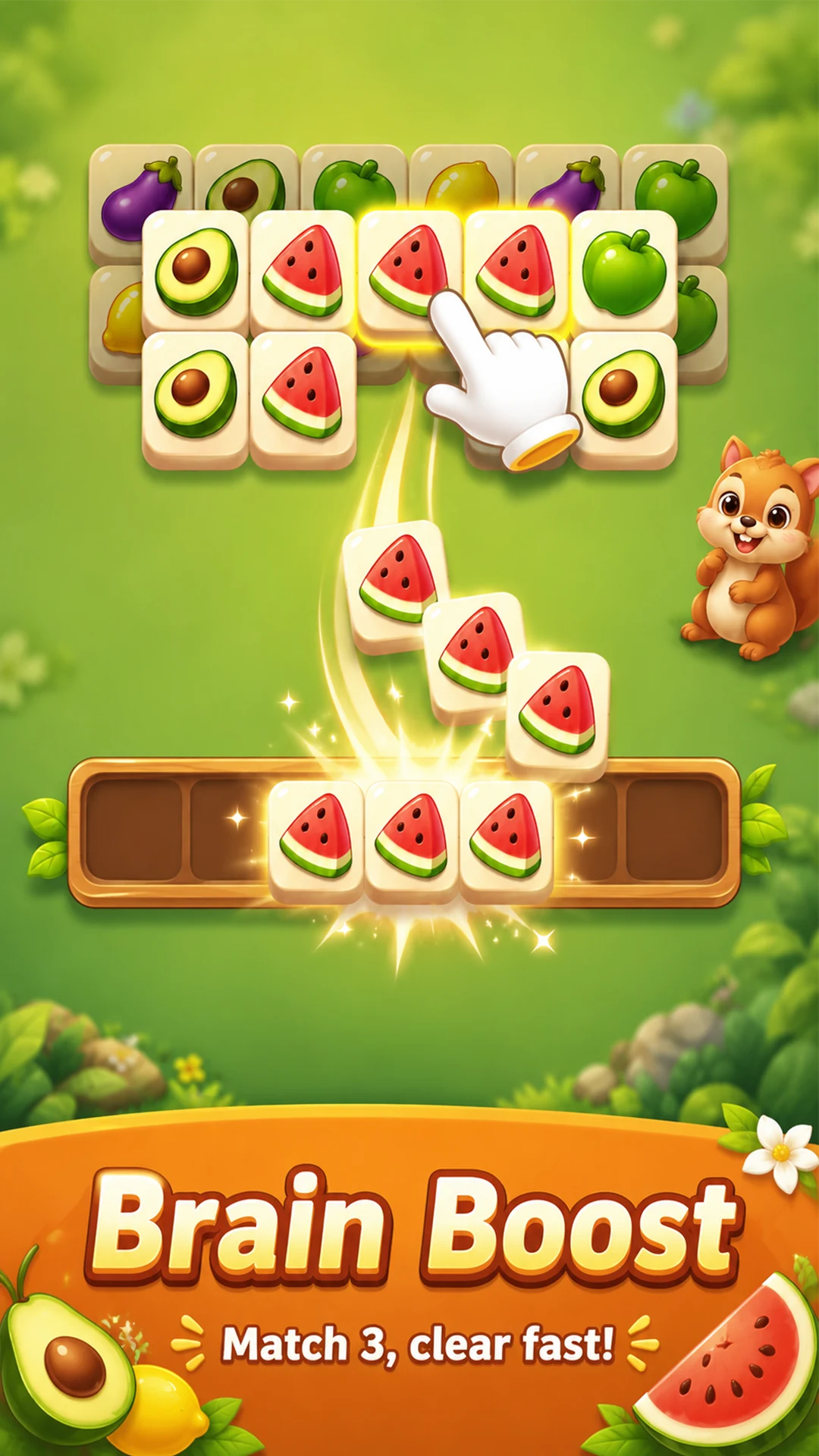 Juicy Trio Tile Match screenshot